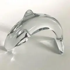 バカラ BACCARATイルカの置物