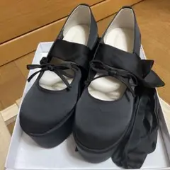 FickleBebe ＦＢサテンバレエシューズ