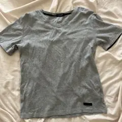 BLACK LABEL CRESTBRIDGE グレーVネック TシャツLサイズ