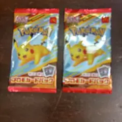 ポケモンカード ピカチュウ 2パック