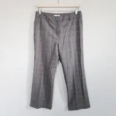 トゥルートラサルディ チェック スラックス ストレートパンツ L ワイドパンツ