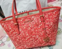 SALE☆マイケルコース 花柄 トートバッグ