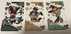 ポケまぜ　ハロウィン　クリアカード　ミミッキュ　サーナイト マスカーニャ