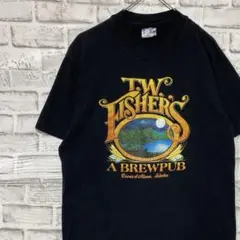 USA製90sヴィンテージTシャツ！シングルステッチ　ブラック半袖古着L 16