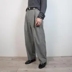 GIANNI VERSACE 1タックスラックス メデューサ /TW209 希少 vintage 80s 〜 gianni versace 4タックパンツ - メルカリ