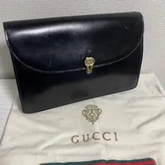 GUCCI クラッチバッグ セカンドバッグ GG インターロッキング 保存袋有り
