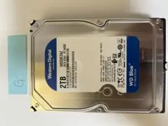 Western digital HDD 2000GB 動作保証あり (G)