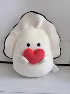 つぶらな瞳のなまがき　推しハート　赤　なまがき　　　ぬいぐるみ