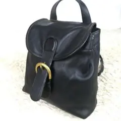 《美品》COACH オールドコーチ ミニリュック ブラック