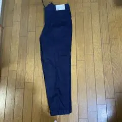 EZフラットスリムチノパンツ M ネイビーユニクロ