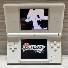 【ジャンク】ニンテンドーDSLite クリスタルホワイ卜