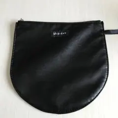 ビームス ポーチ　ストラップ付き　黒
