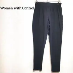 Women with Control パンツ スパッツ レギンス ブラック/黒
