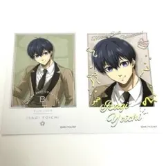 ブルーロック　ソフマップ　アニメガ 潔世一 箔押しフォト風カード
