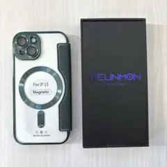 ITELINMON iPhone15 ケース MagSafe対応 カード収納
