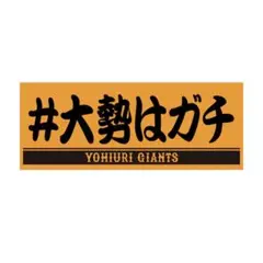 読売ジャイアンツ 巨人◆大勢 大勢はガチ 応援タオル◆未開封