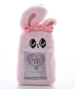 ウサギ型ファーパスケース