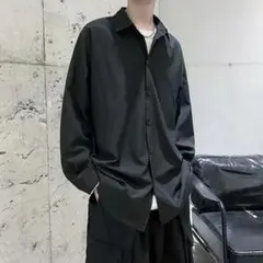 オーバーサイズ メンズ 長袖シャツ Lサイズ