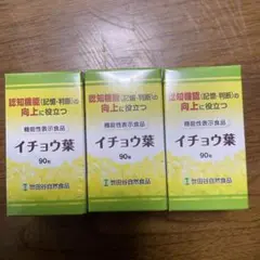 世田谷自然食品 イチョウ葉 90粒入 3個セット