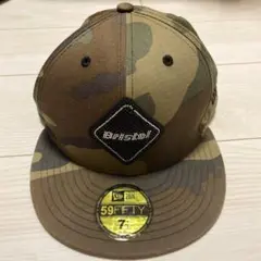 ◆Nissy 愛用 fcrb ニューエラ キャップ 迷彩 カモフラ 7 1/2