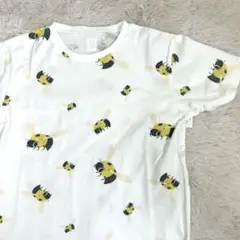 INSECT COLLECTION ハチ柄 総柄プリントTシャツ S 新品タグ付