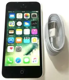 ❤️優良完動品❤️Apple iPhone5c 32GB❤️送料ま無料❤️新品コード付❤️