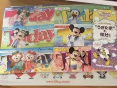 追加用　ディズニー　Today ガイドマップ　2012〜2020