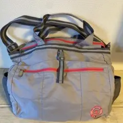 Champion バッグ グレー　スポーツジムバック