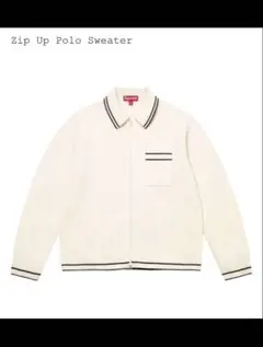 トップス supreme 24fw/aw Zip Up Polo Sweater Supreme Zip Up Polo Sweater (FW24) - $178