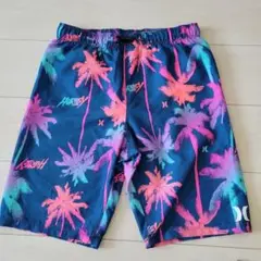 Hurley パームツリー柄 サーフパンツ　サイズ160