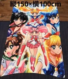 美少女戦士　セーラームーン ブランケット　フランネル　ひざ掛け　軽量