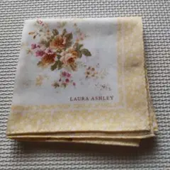 LAURA ASHLEY 花柄ハンカチ　大判　スカーフ