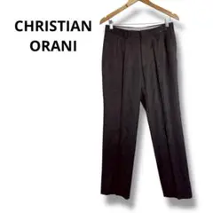 CHRISTIAN ORANI ダークグレー スラックス　メンズ　レディース