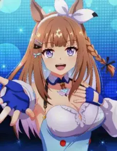 ウマ娘 プリティーダービー グラスワンダー ハーフブランケット　タオル﻿