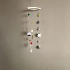 カラフルモビール 猫　ねこ　ネコとさかな達