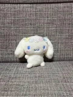サンリオ　シナモン　シナモロール　フラワー　マスコット