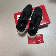 PUMA ソフトフォーム+ ブラック シューズ