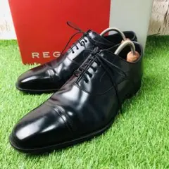 【極美品】REGAL リーガル 革靴 ストレートチップ 内羽根 24.5