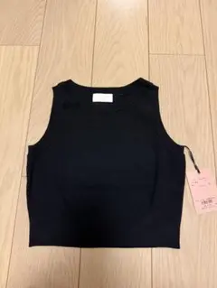 eimy istoire 黒 タンクトップ Fサイズ