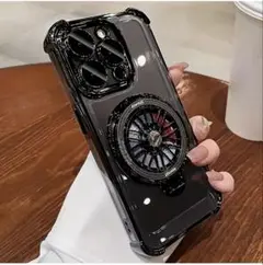 新品未開封❗️ホイールデザイン iPhoneケースブラック