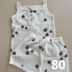 【24時間以内発送★】韓国子供服子供服 セットアップ　80cm【未使用品】
