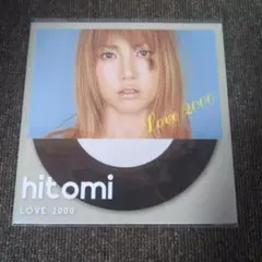 hitomi LOVE 2000 7inch レコード