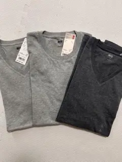 UNIQLO Lサイズ、スーピマコットンTシャツ、新品　3枚セット【訳あり】