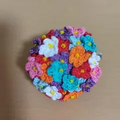 ハンドメイド　ヘアクリップ　アジサイ