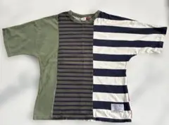 OFFICIAL TEAM　ボーダーTシャツ 130　中古