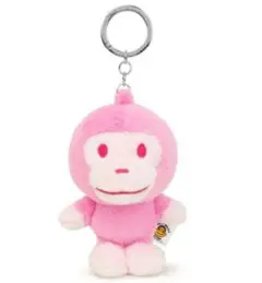 BAPE もこもこ マイロマスコットキーホルダー☆新品・未使用 BAPE もこもこ マイロマスコットキーホルダー☆新品・未使用ク