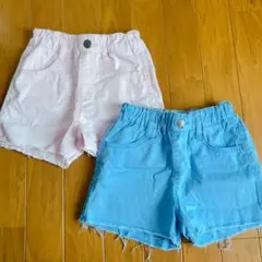 しまむら little weekend リトルウィークエンド ショートパンツ