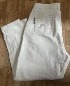 モズ moz 綿パンツ　キナリ　Mサイズ