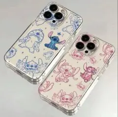 Disney ディズニー スティッチ＆エンジェル 可愛いソフトフォンケース