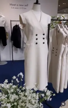 SATOKA ノースリーブ ワンピース　Mサイズ
